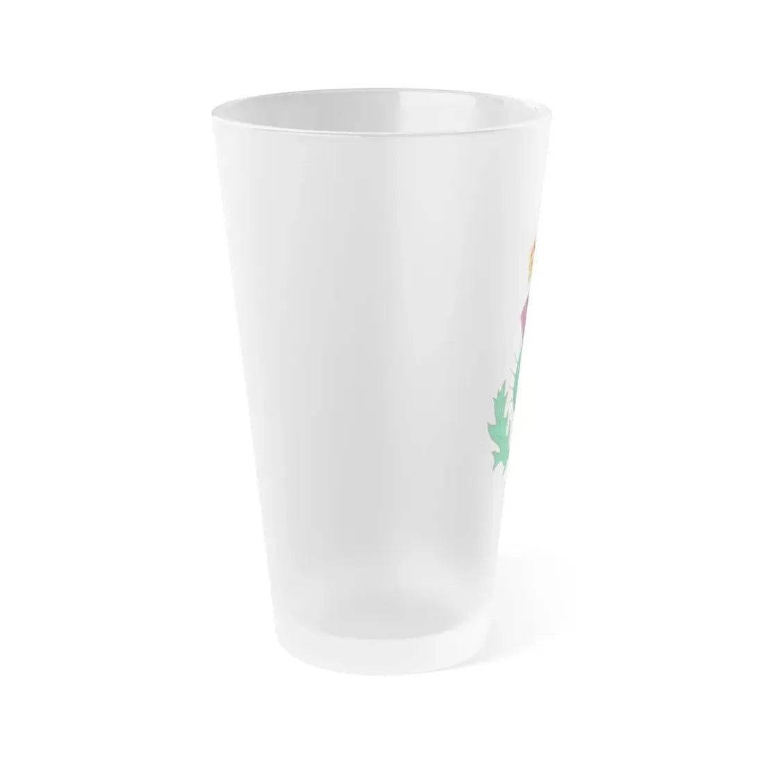 Thistle Royal Badge of Scotland - Frosted Pint Glass 16oz - Go Mug Yourself