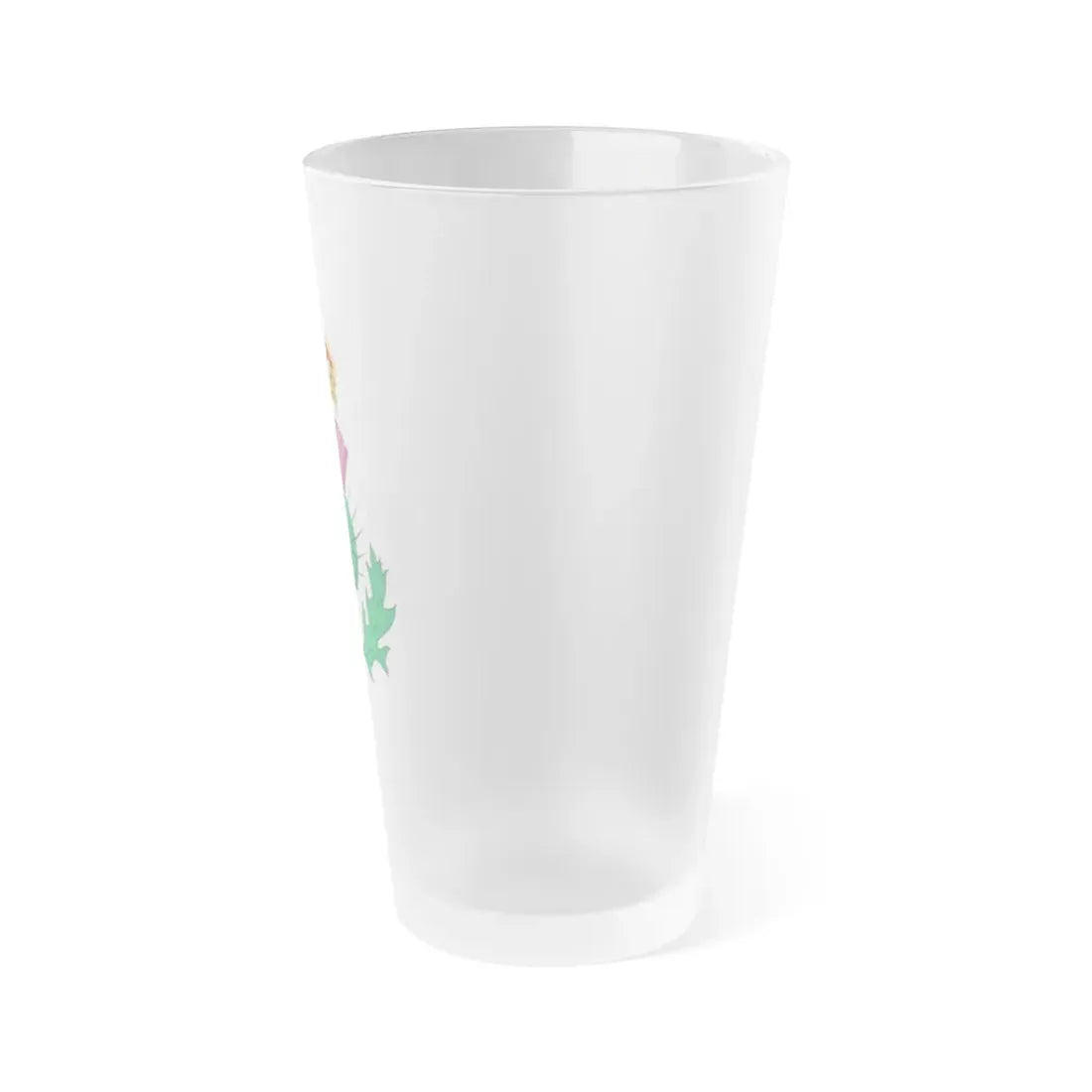 Thistle Royal Badge of Scotland - Frosted Pint Glass 16oz - Go Mug Yourself