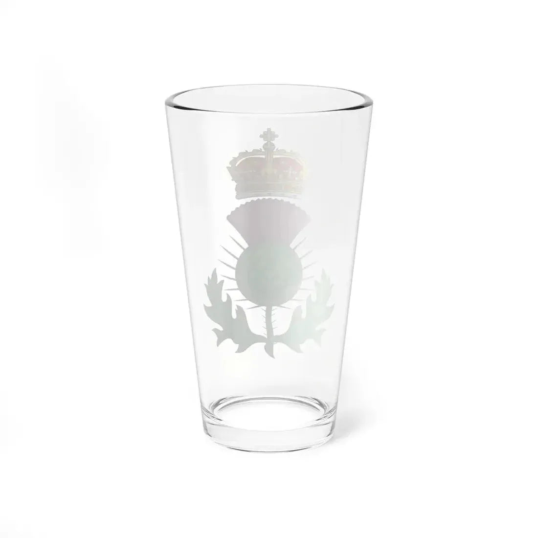 Thistle Royal Badge of Scotland - Pint Glass 16oz - Go Mug Yourself