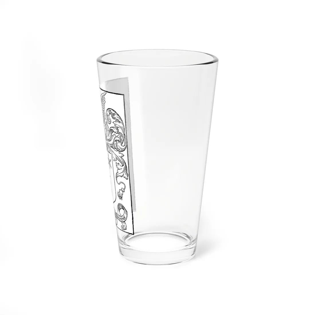 Thomas Bateman arms (England) (Coat of Arms) Pint Glass 16oz - Go Mug Yourself