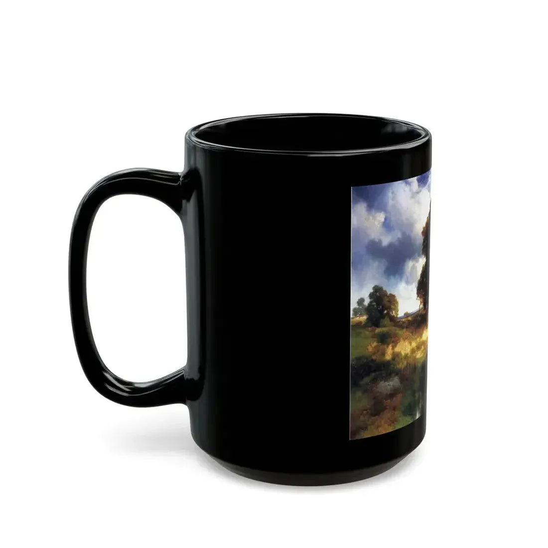 Thomas Moran (1837-1926) autumn - c1893-1897 - Black Coffee Mug - Go Mug Yourself