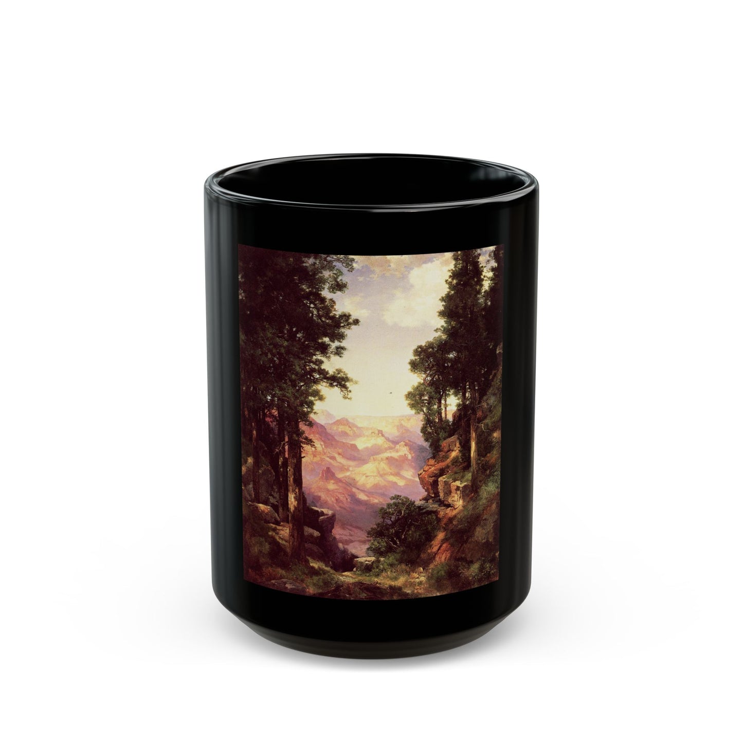 Thomas Moran (1837-1926) grand canyon -1912 - Black Coffee Mug-15oz-Go Mug Yourself