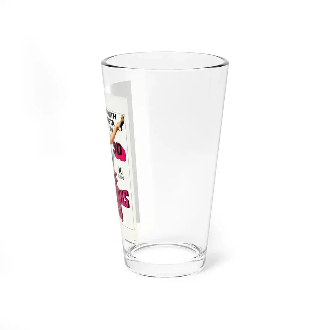 THREE DIMENSIONS OF GRETA 1972 Movie Poster - Pint Glass 16oz - Go Mug Yourself