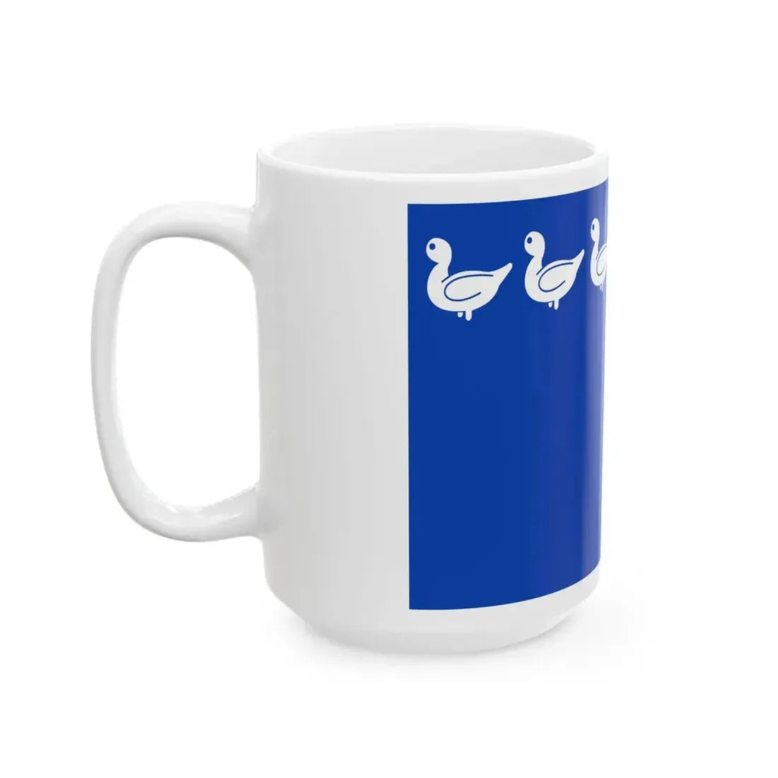 Thuin vlag (Belgium) White Coffee Mug - Go Mug Yourself