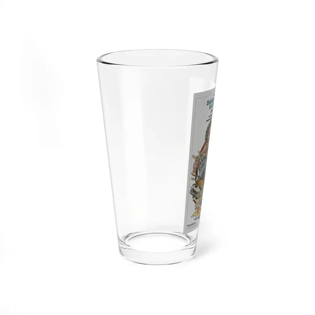 THUNDER AND LIGHTNING 1977 Movie Poster - Pint Glass 16oz - Go Mug Yourself