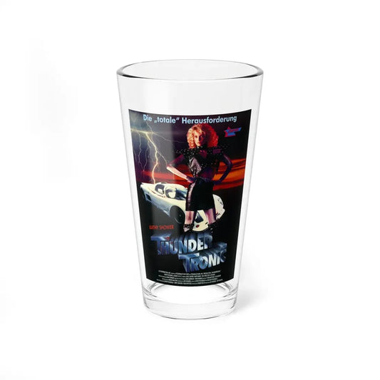 THUNDER TRONIC (ROBO-CHIC, CYBER-C.H.I.C.) 1990 Movie Poster - Pint Glass 16oz 16oz - Go Mug Yourself