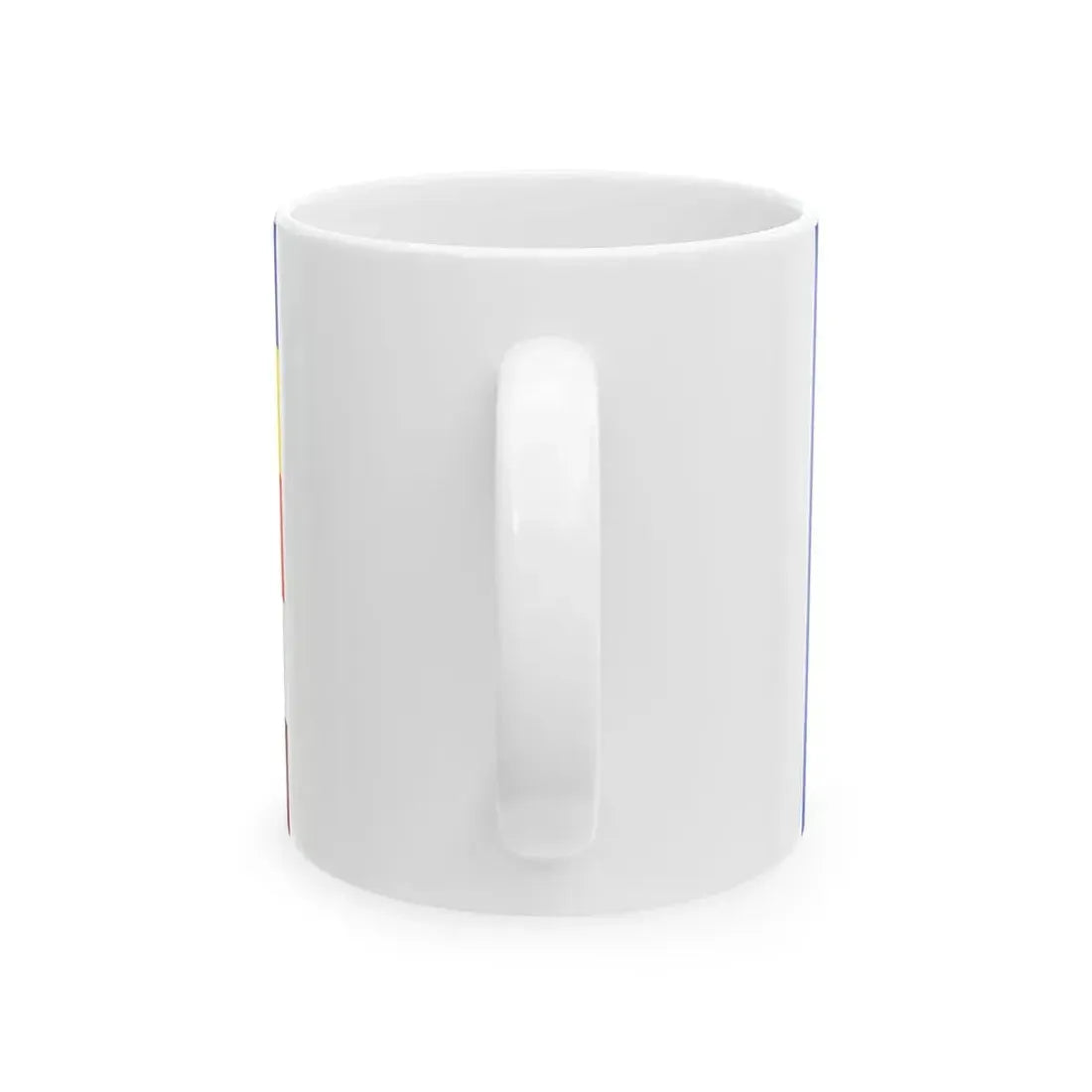 Tibetan buddhist flag (China) White Coffee Mug - Go Mug Yourself