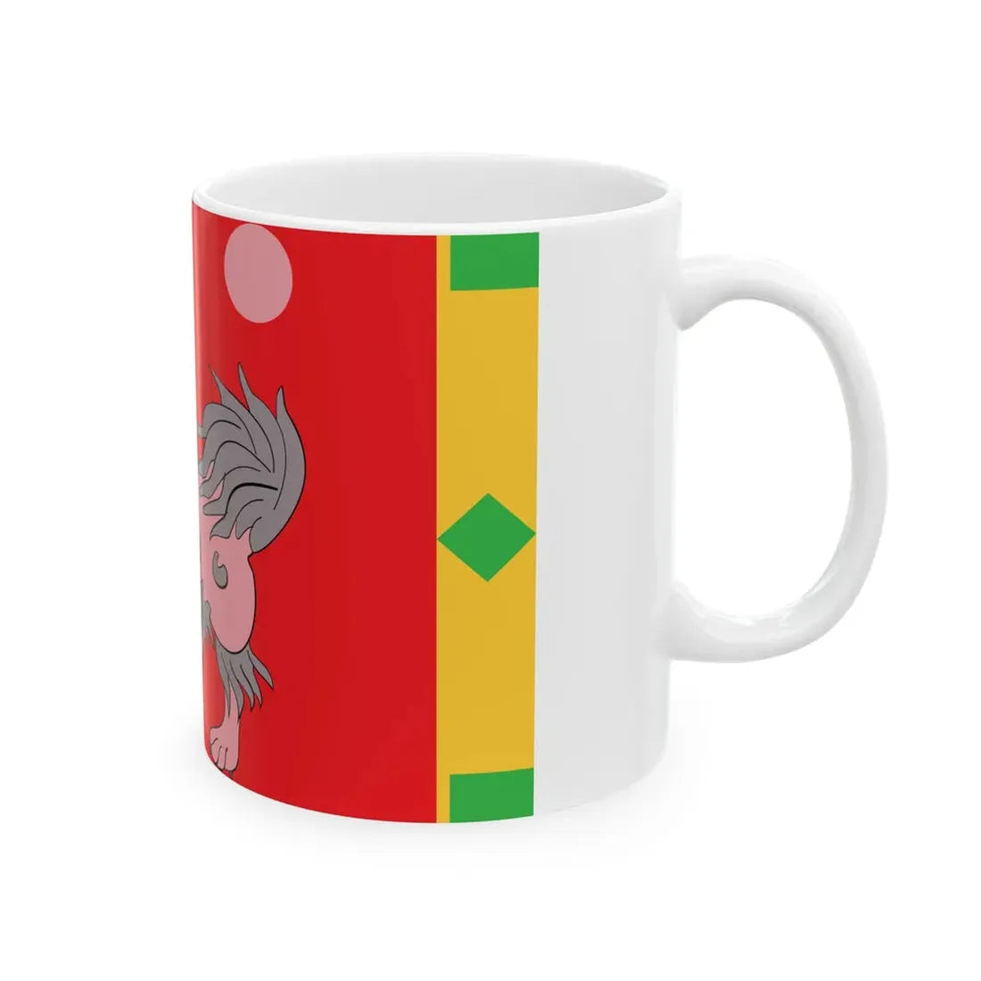 Tibetan snow leopard (China) White Coffee Mug - Go Mug Yourself