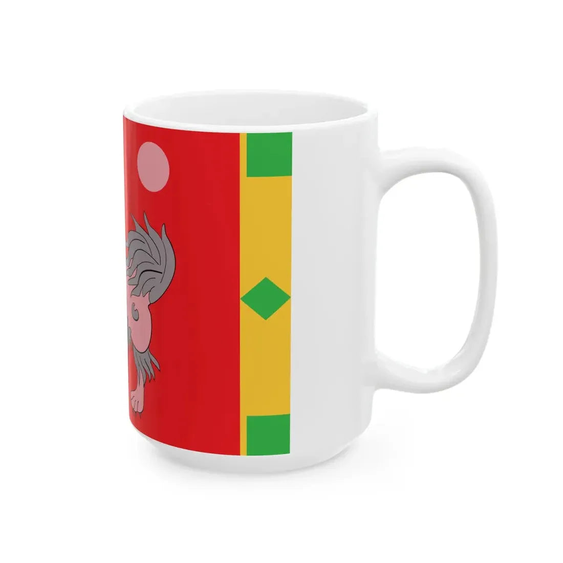 Tibetan snow leopard (China) White Coffee Mug - Go Mug Yourself