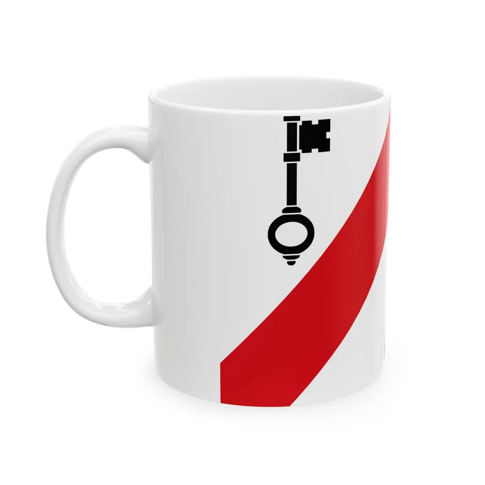 Tielt vlag (Belgium) White Coffee Mug - Go Mug Yourself