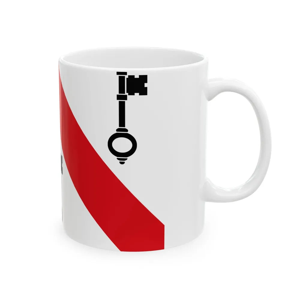 Tielt vlag (Belgium) White Coffee Mug - Go Mug Yourself