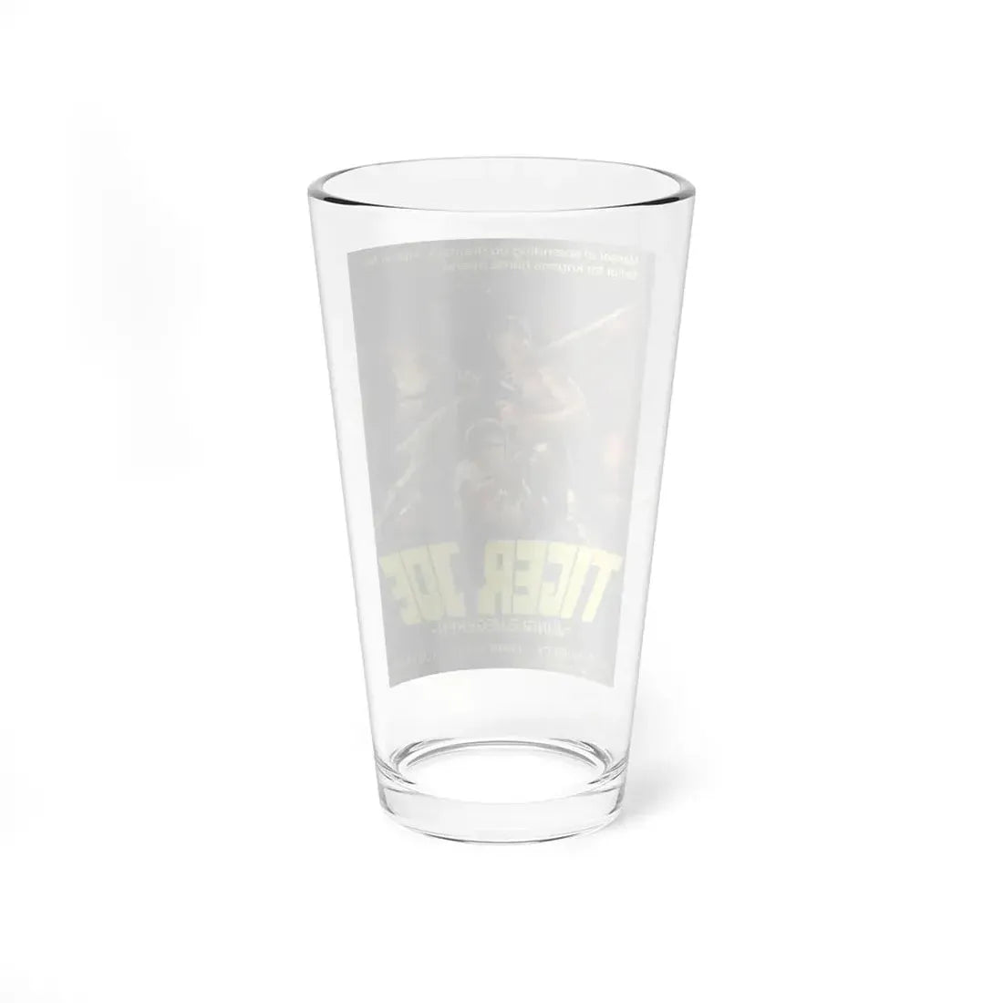 TIGER JOE (DANISH) 1982 Movie Poster - Pint Glass 16oz - Go Mug Yourself