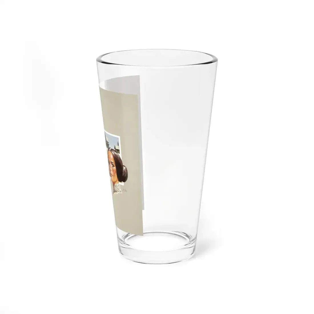 Tillie Wed, original book cover illustration - Pint Glass 16oz - Go Mug Yourself