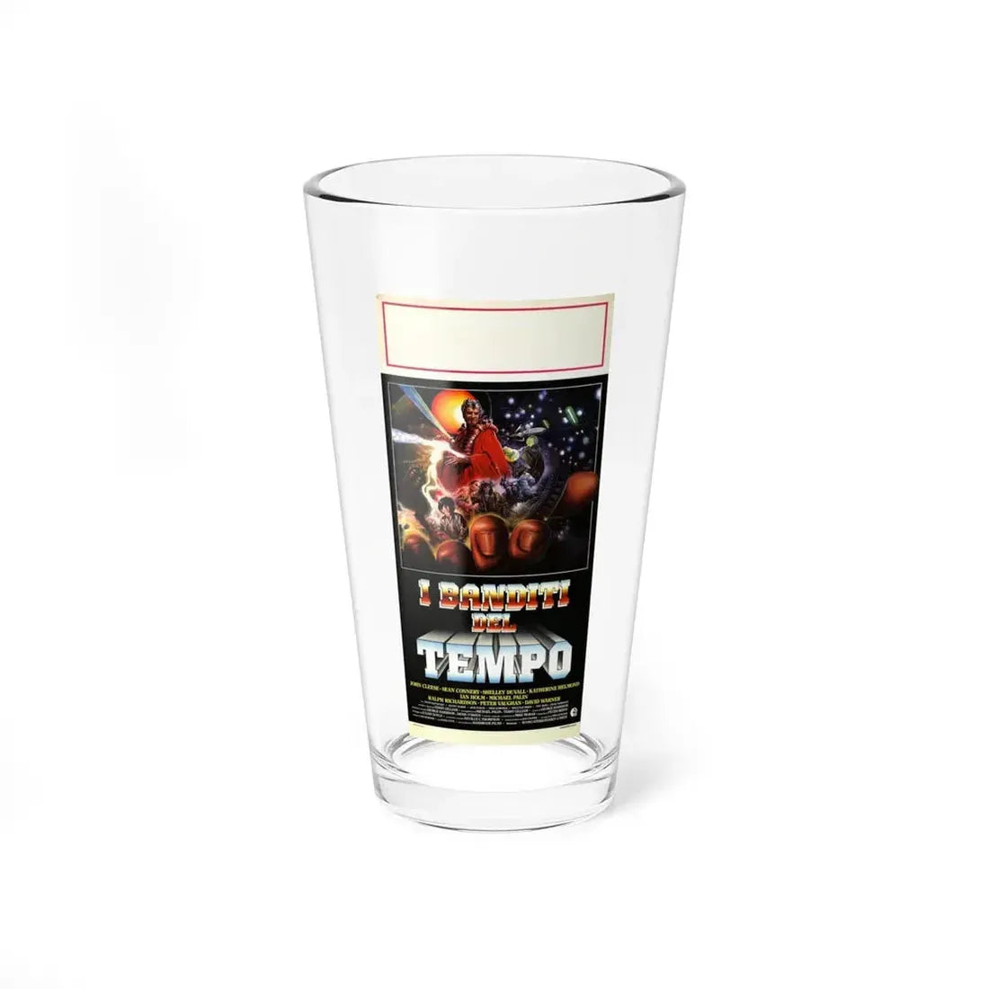 TIME BANDITS (ITALIAN) 1981 Movie Poster - Pint Glass 16oz 16oz - Go Mug Yourself