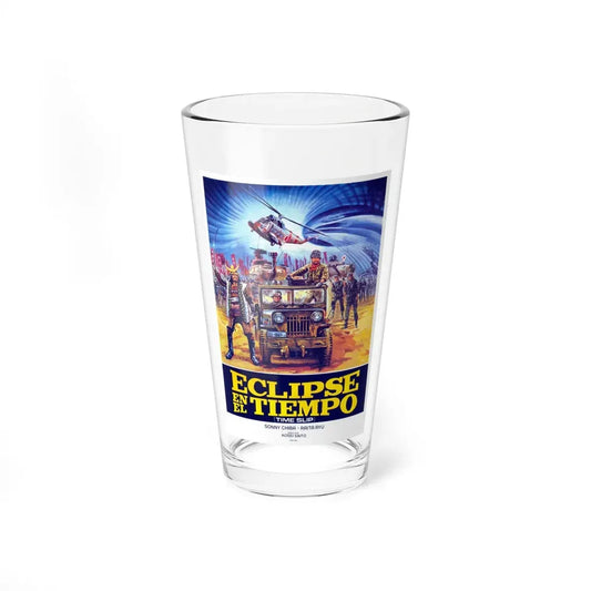 TIME SLIP (G.I. Samurai) 1979 Movie Poster - Pint Glass 16oz 16oz - Go Mug Yourself