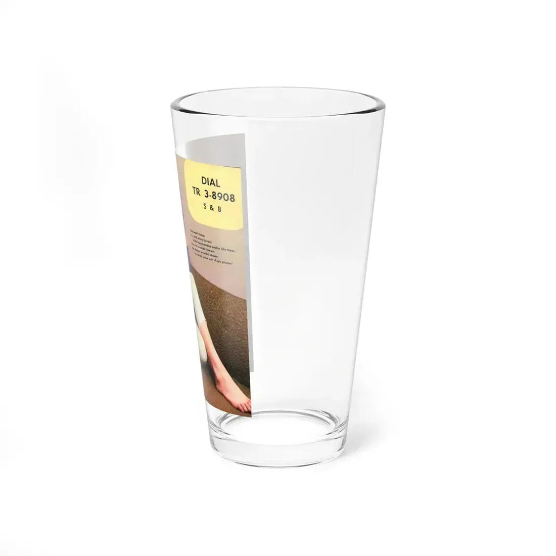 Tina Louise #102 (Vintage Female Icon) Pint Glass 16oz - Go Mug Yourself