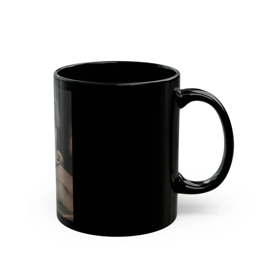 Tina Louise #124 - Bachelor Pin-Ups Issue #01 '57 - 1 B&W Photo (Vintage Female Icon) Black Coffee Mug - Go Mug Yourself