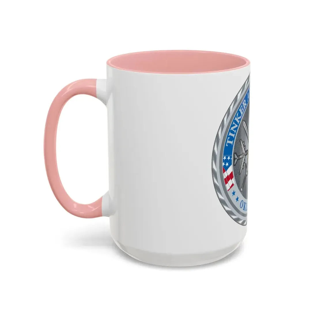 Tinker AF Base (U.S. Air Force) Accent Coffee Mug - Go Mug Yourself