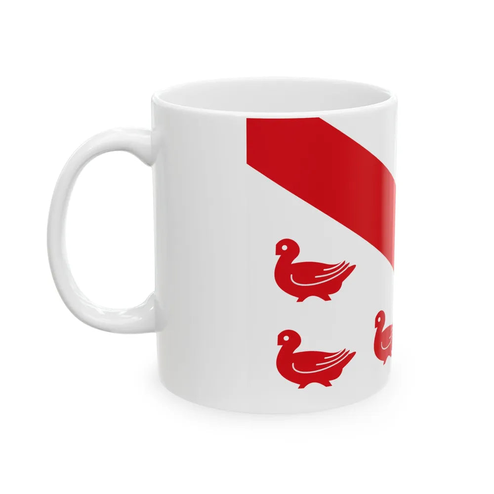 Tinlot vlag (Belgium) White Coffee Mug - Go Mug Yourself