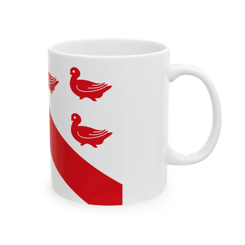 Tinlot vlag (Belgium) White Coffee Mug - Go Mug Yourself