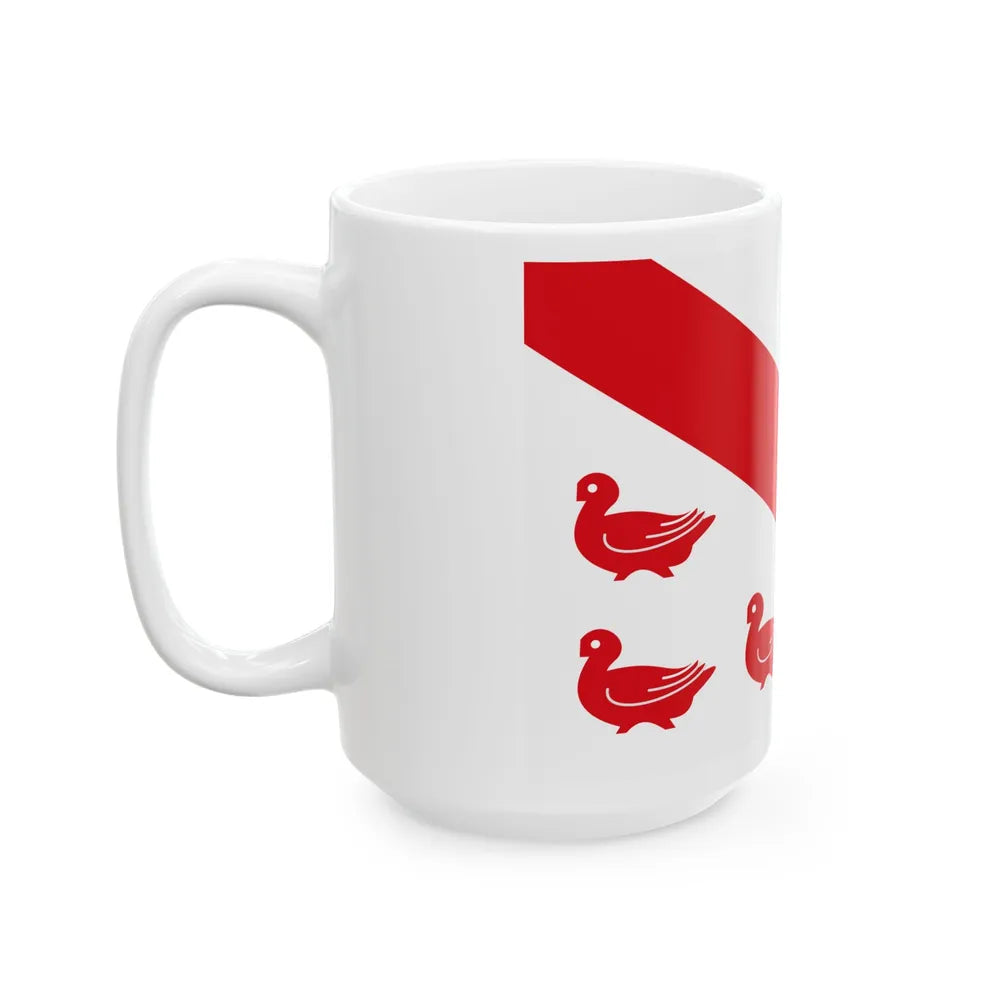 Tinlot vlag (Belgium) White Coffee Mug - Go Mug Yourself