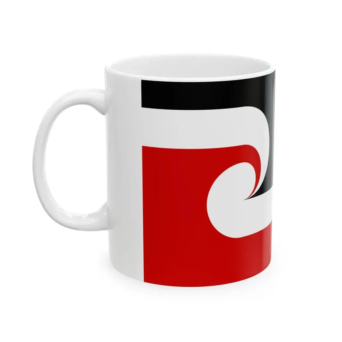 Tino Rangatiratanga Maori sovereignty movement flag (New Zealand) White Coffee Mug - Go Mug Yourself