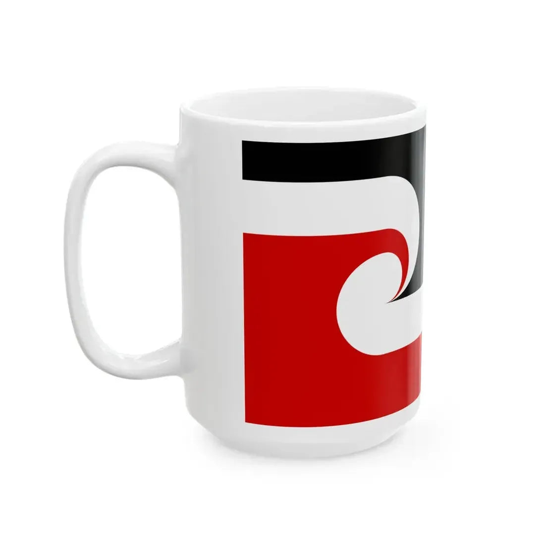 Tino Rangatiratanga Maori sovereignty movement flag (New Zealand) White Coffee Mug - Go Mug Yourself