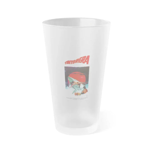 TINTORERA (ITALIAN) 1977 Movie Poster - Frosted Pint Glass 16oz 16oz Frosted - Go Mug Yourself