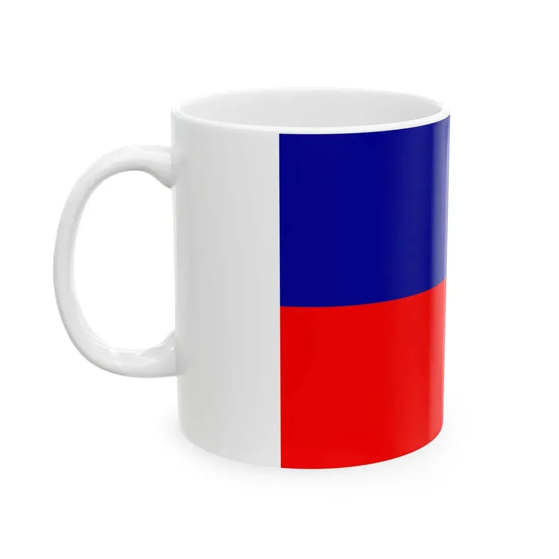 Tione-di-Trento-Bandiera (Italy) White Coffee Mug - Go Mug Yourself