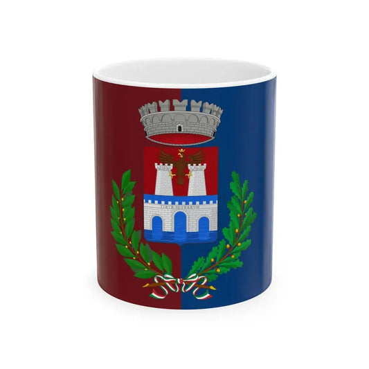 Tivoli-Bandiera (Italy) White Coffee Mug 11oz - Go Mug Yourself