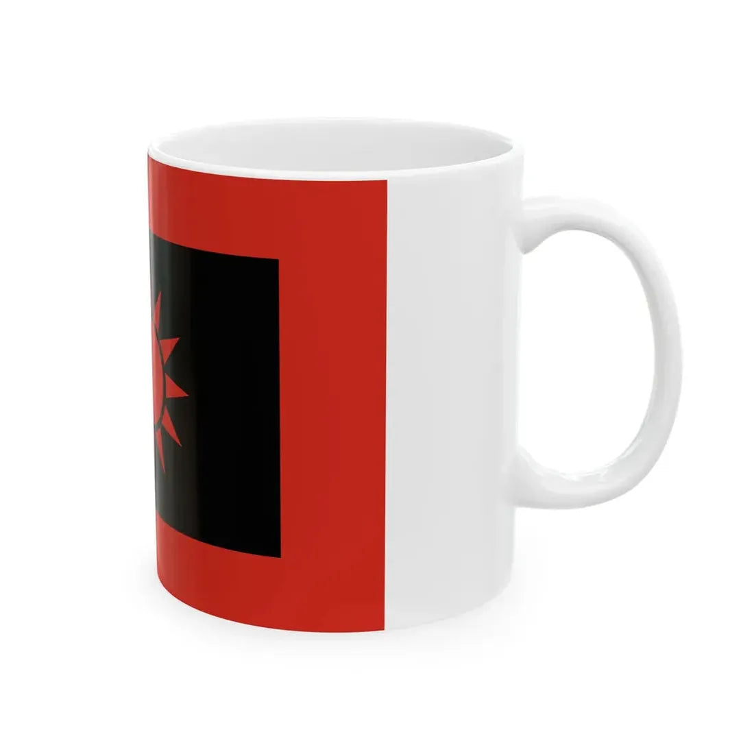 TNO Flag of the National Protection Army (China) White Coffee Mug - Go Mug Yourself