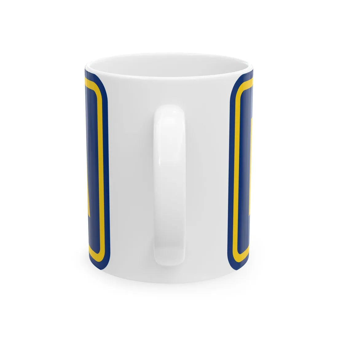 To plate county es (Puerto Rico) (Road Sign) White Coffee Mug - Go Mug Yourself