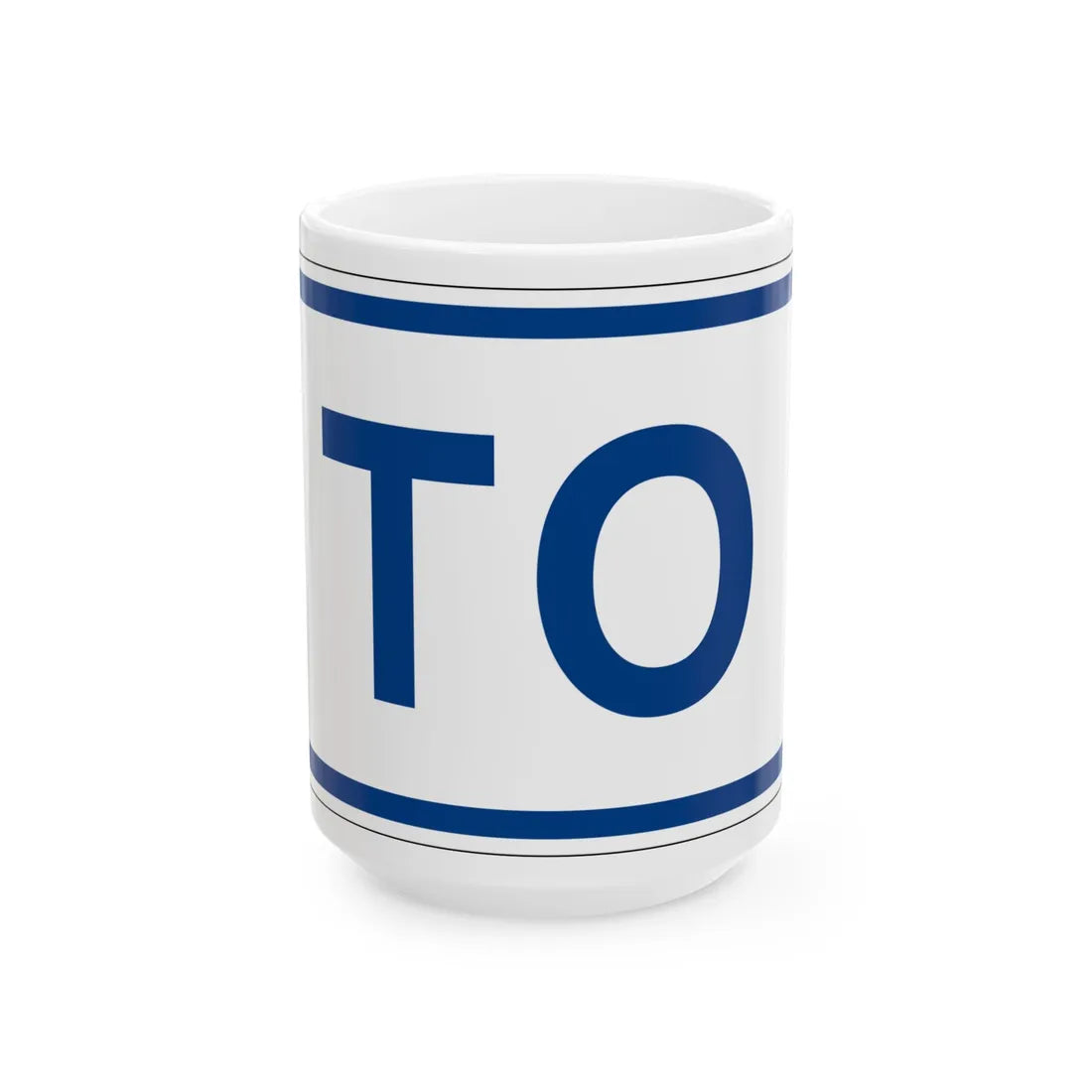 To plate South Carolina (South Carolina) (Road Sign) White Coffee Mug 15oz - Go Mug Yourself