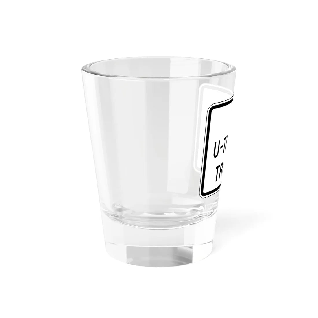 TO UTURNING TRAFFIC Delaware R1-2a-DE (Delaware) (Road Sign) Shot Glass 1.5oz - Go Mug Yourself