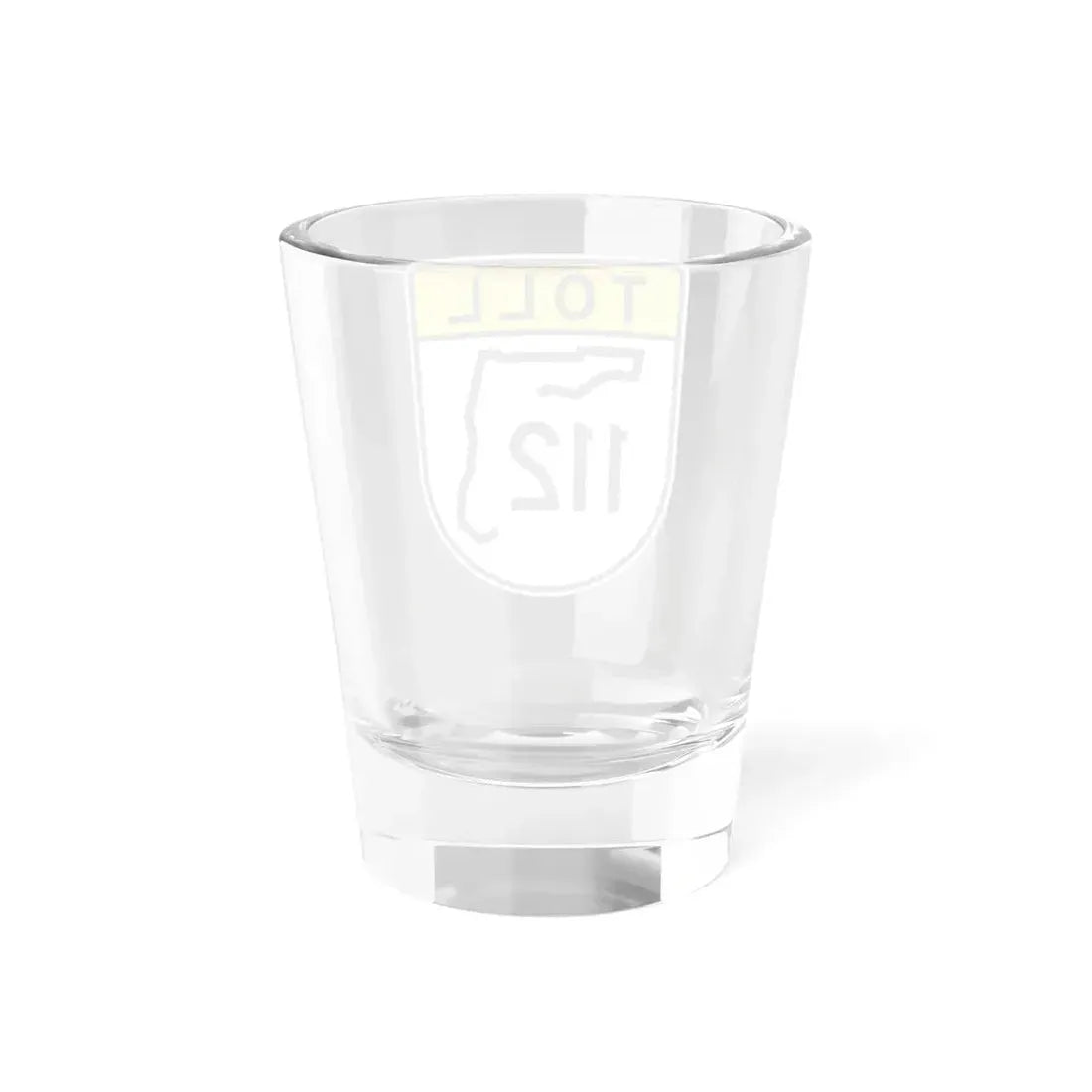 Toll Florida 112 (Florida) (Road Sign) Shot Glass 1.5oz - Go Mug Yourself