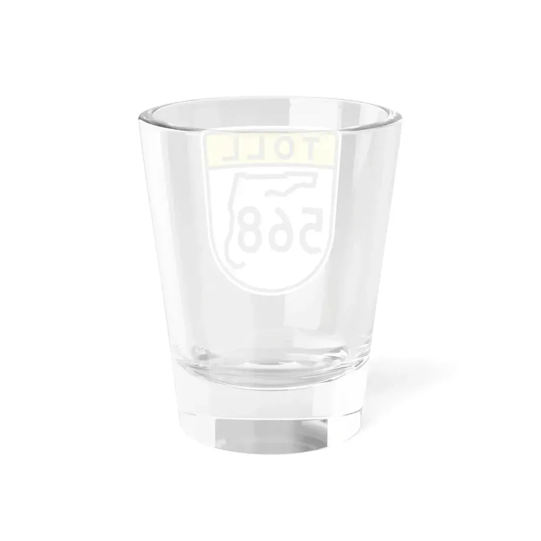 Toll Florida 568 (Florida) (Road Sign) Shot Glass 1.5oz - Go Mug Yourself