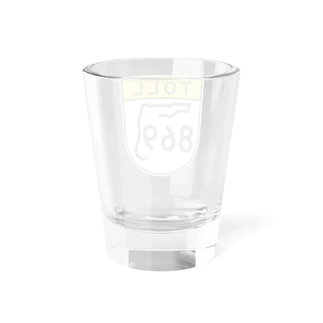 Toll Florida 869 (Florida) (Road Sign) Shot Glass 1.5oz - Go Mug Yourself