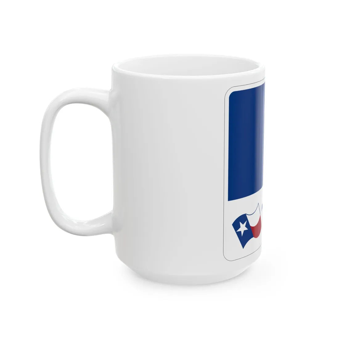 Toll Texas 1 new (Texas) (Road Sign) White Coffee Mug - Go Mug Yourself