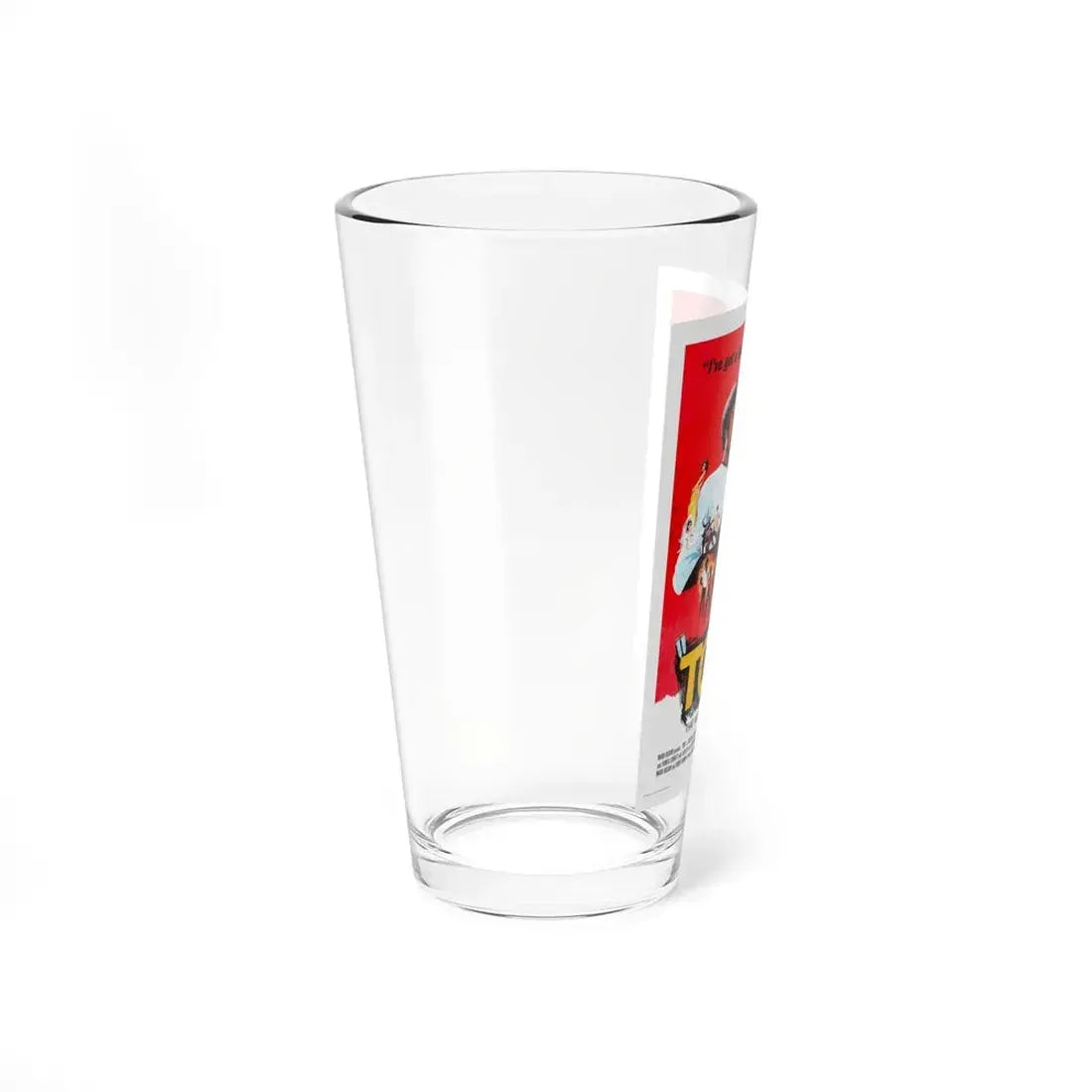 TOM (THE BAD BUNCH) 1973 Movie Poster - Pint Glass 16oz - Go Mug Yourself