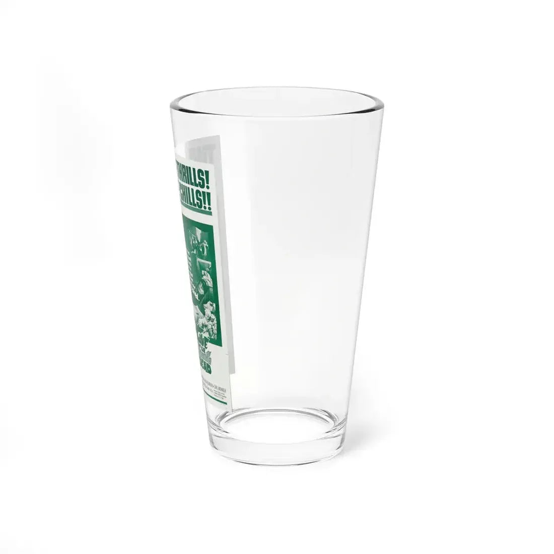 TOMB OF TORTURE + CAVE OF THE LIVING DEAD 1963 Movie Poster - Pint Glass 16oz - Go Mug Yourself