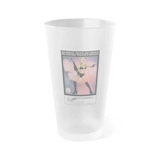TOO HOT TO HANDLE 1977 Movie Poster - Frosted Pint Glass 16oz Default Title - Go Mug Yourself