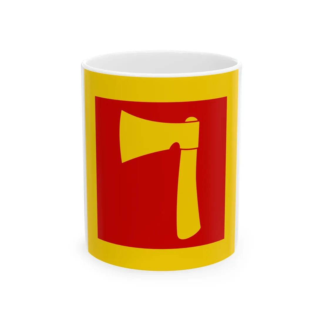 Toporiv flag (Ukraine) White Coffee Mug 11oz - Go Mug Yourself
