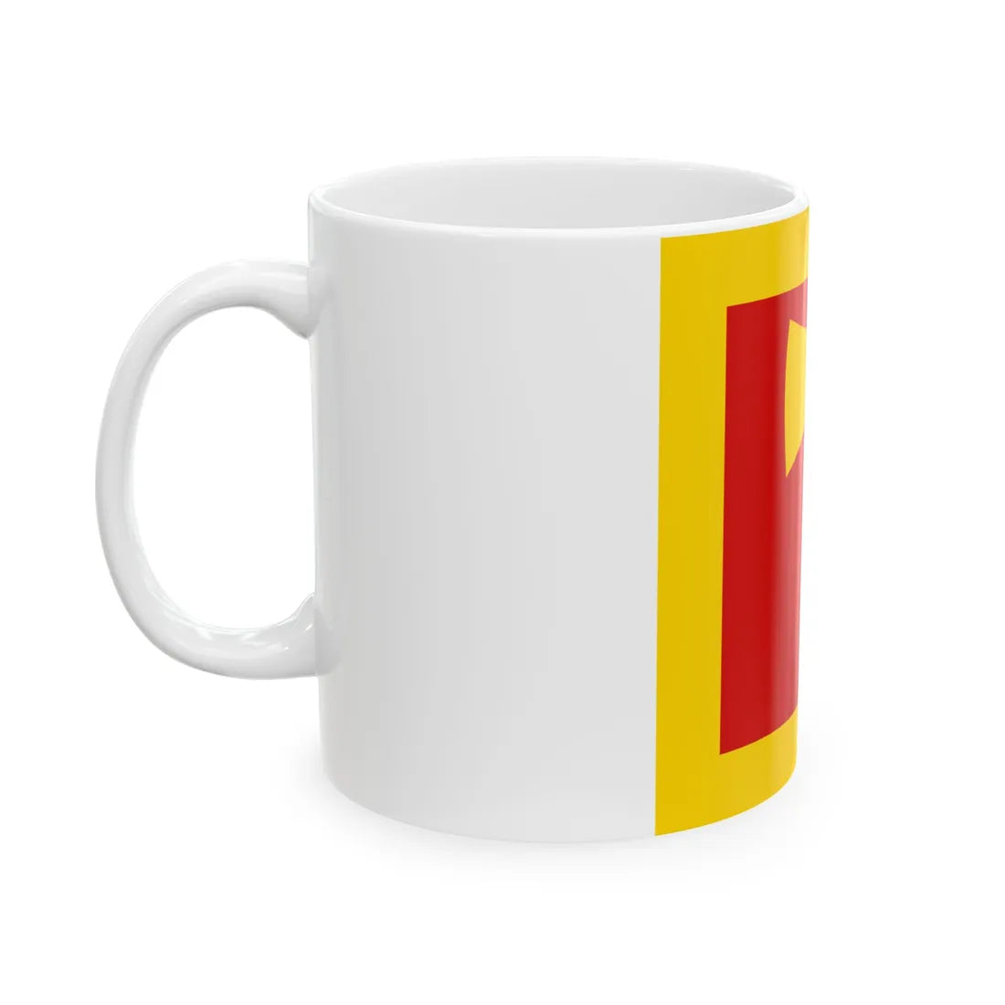 Toporiv flag (Ukraine) White Coffee Mug - Go Mug Yourself