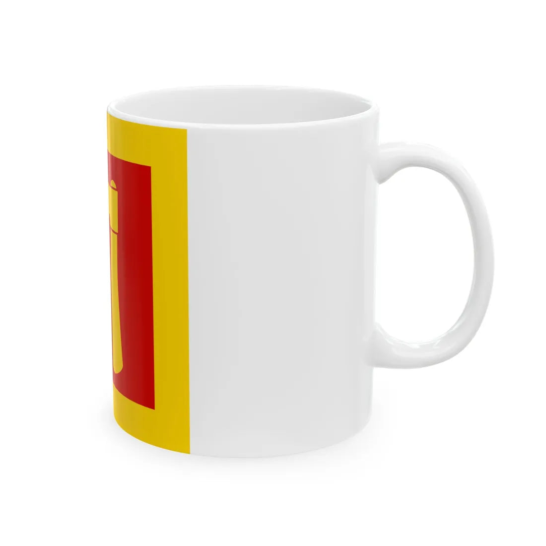 Toporiv flag (Ukraine) White Coffee Mug - Go Mug Yourself
