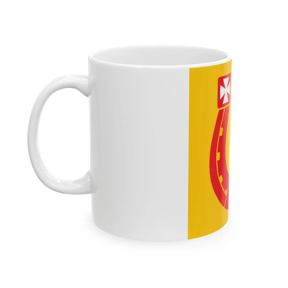 Tori valla lipp (Estonia) White Coffee Mug - Go Mug Yourself
