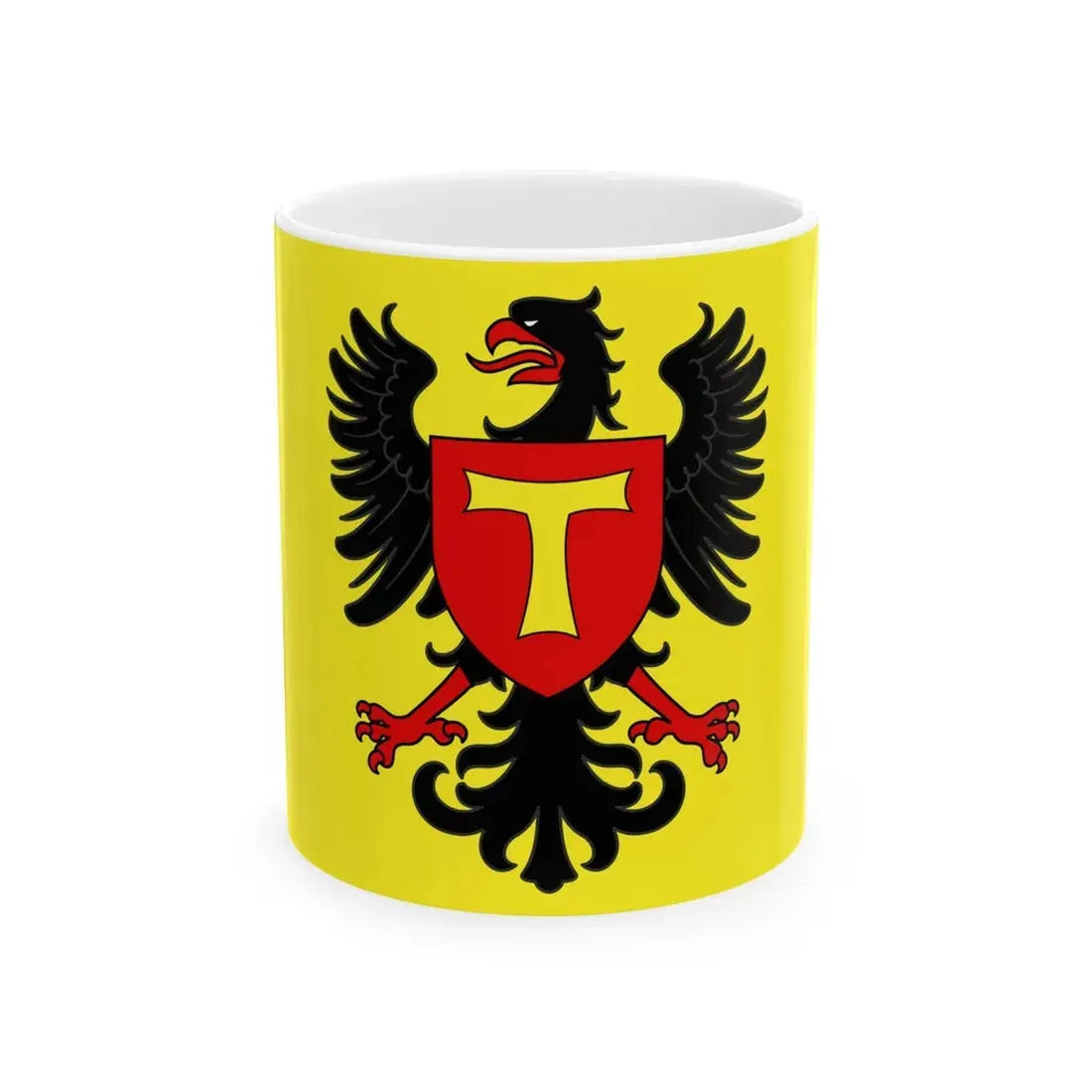 Toul Flag (France) White Coffee Mug 11oz - Go Mug Yourself