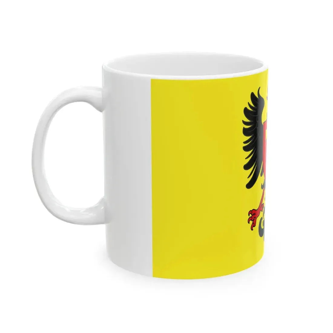 Toul Flag (France) White Coffee Mug - Go Mug Yourself