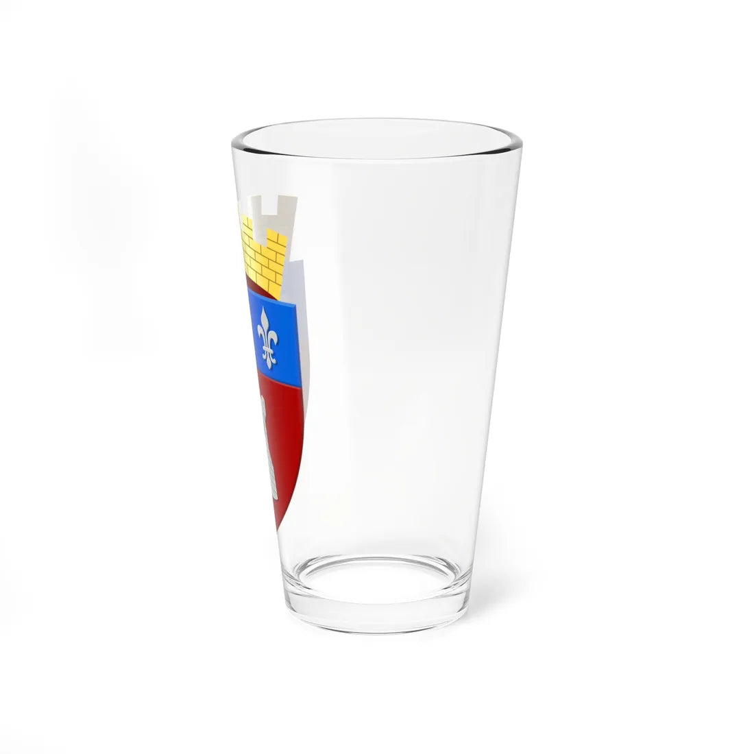 Tournai wapen (Belgium) (Coat of Arms) Pint Glass 16oz - Go Mug Yourself