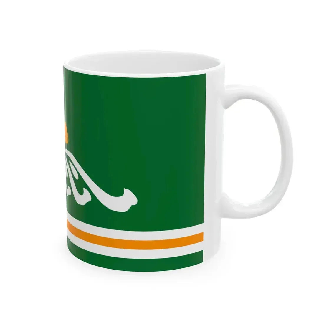 Tov aymag flag (Mongolia) White Coffee Mug - Go Mug Yourself