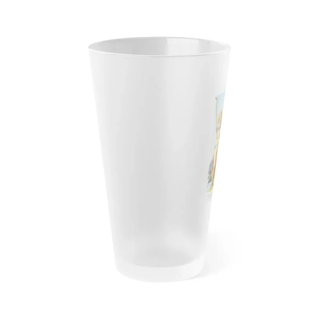 TRADER HORNEE 1970 Movie Poster - Frosted Pint Glass 16oz - Go Mug Yourself